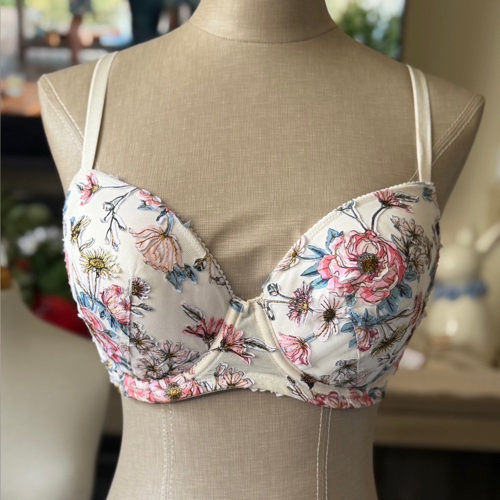Victoria's Secret Cream and Pink Lingerie